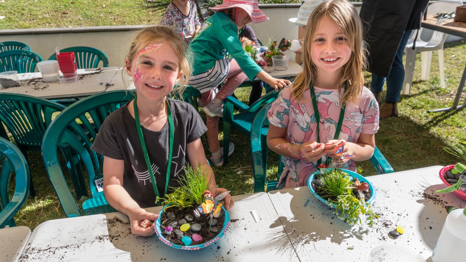 Kids activities at the Expo